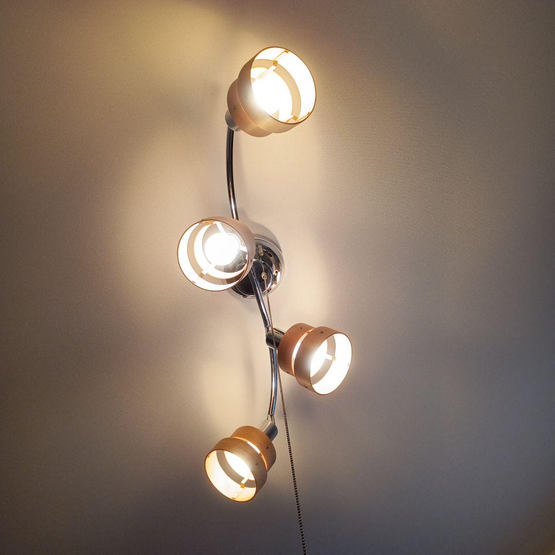 シーリングライト 4灯　2個セット　電球8個付き