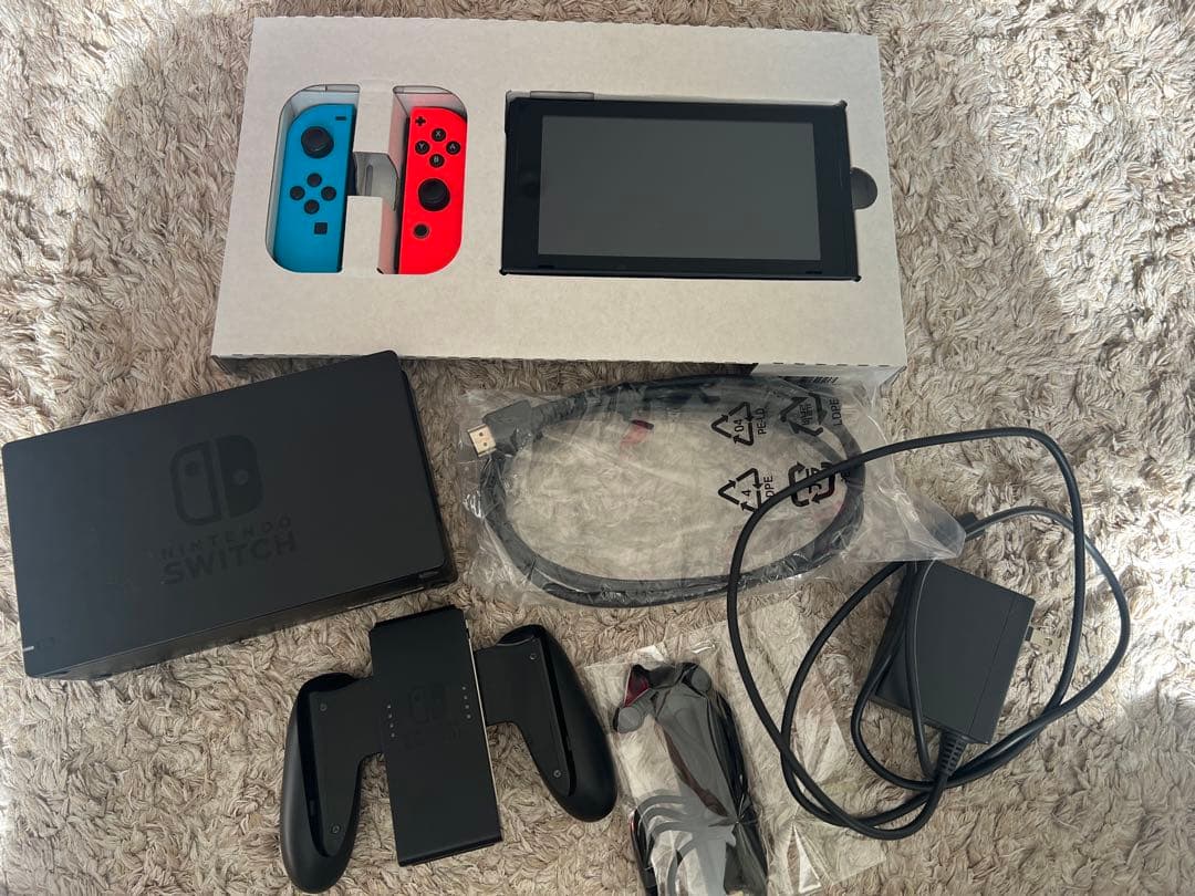 【箱有り】Nintendo Switch 本体 コントローラ付き