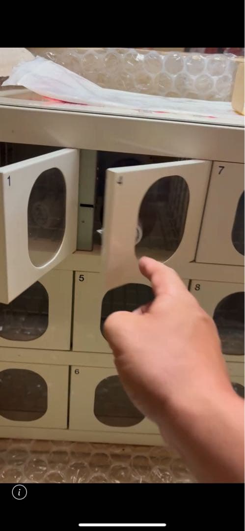 コンビニボックス 自動販売機形式 9つ収納　写真追加