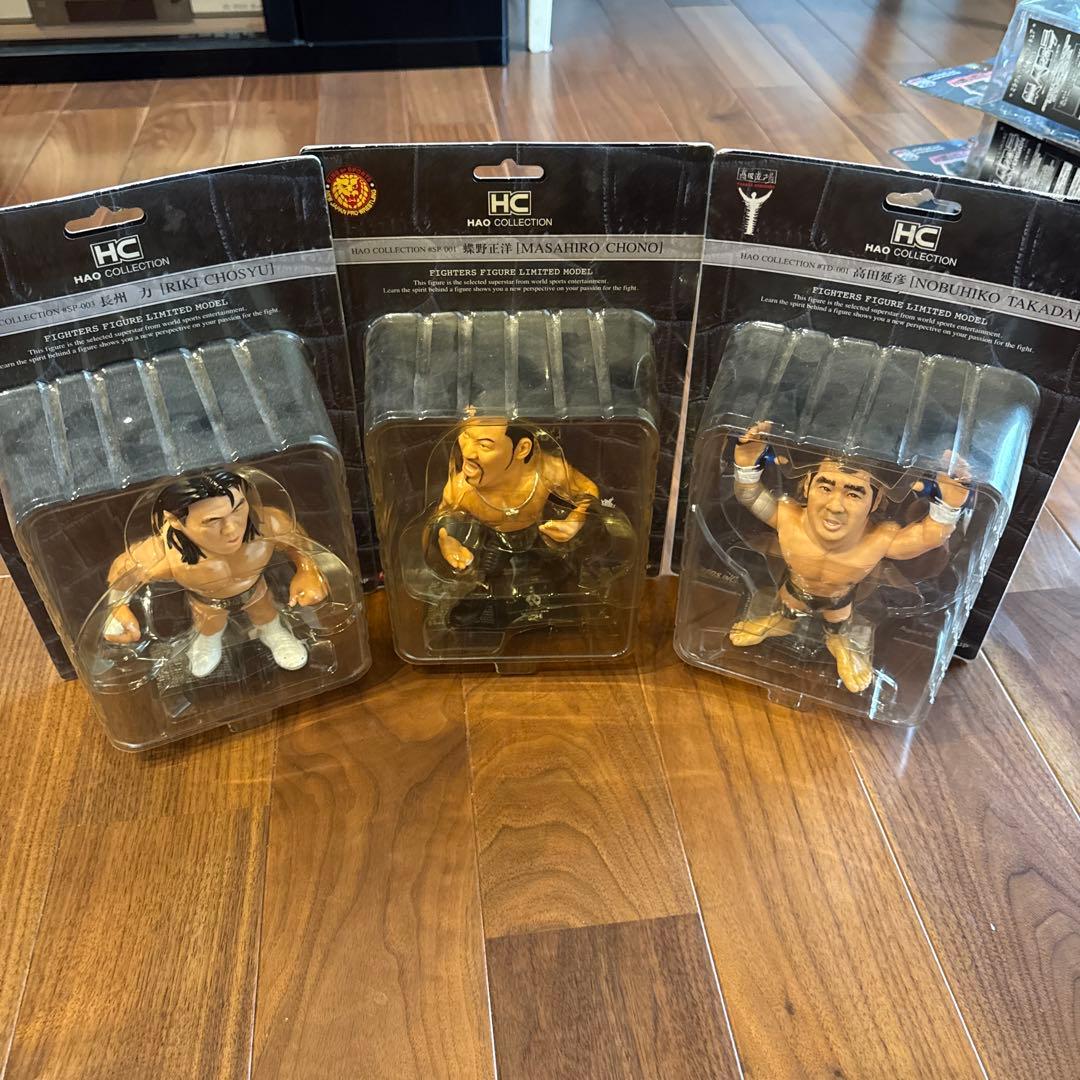 格闘技選手フィギュア 3体セット