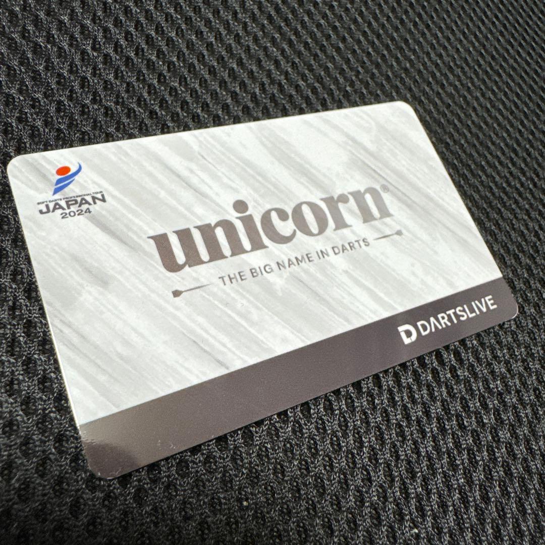 【新品】希少限定ダーツライブカード unicornテーマ 一次コピー付