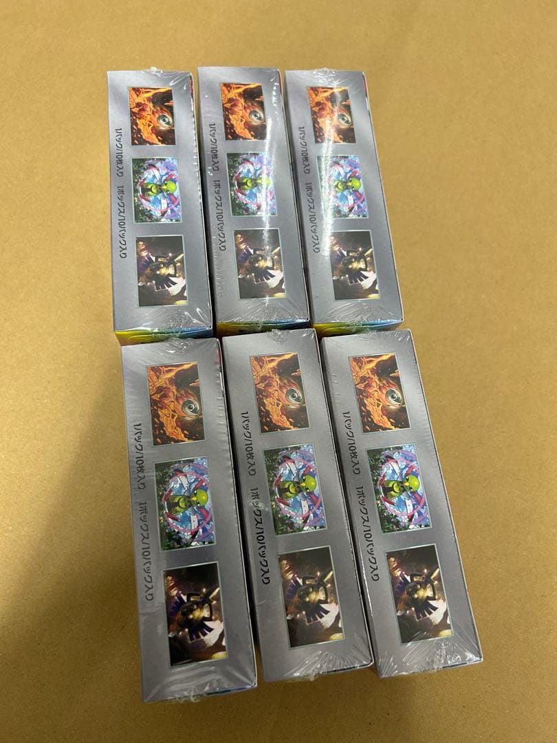ポケモンカード　テラスタルフェス　6BOX 新品　未開封　シュリンクあり