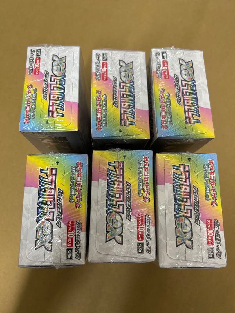 ポケモンカード　テラスタルフェス　6BOX 新品　未開封　シュリンクあり