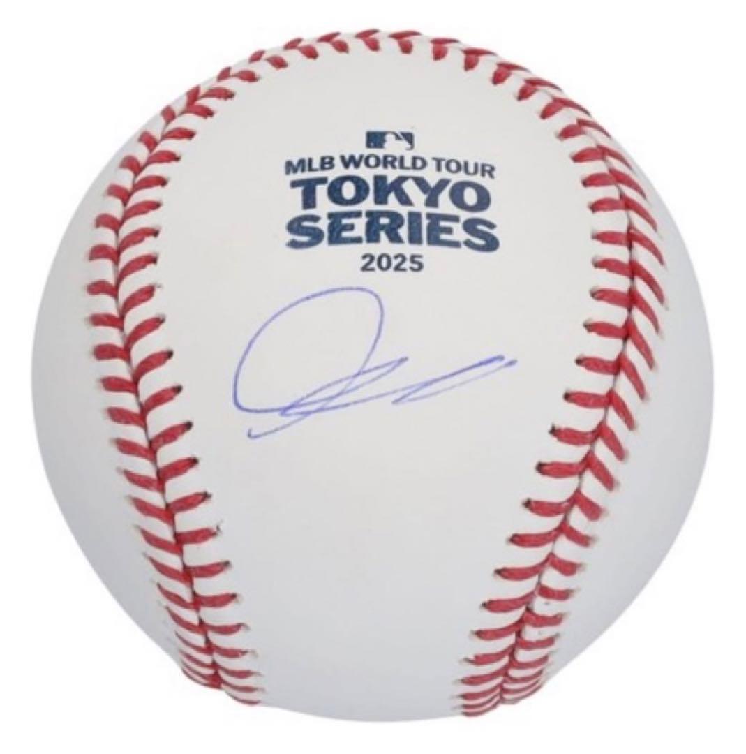 j1016　今永昇太　直筆サイン入りボール　東京シリーズ　シカゴ・カブス