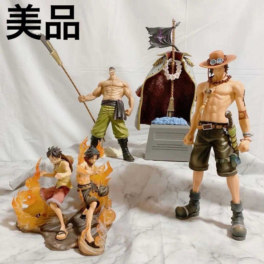 ONEPIECE ワンピース　フィギュア　白ヒゲ　エース　ルフィ　兄弟　墓