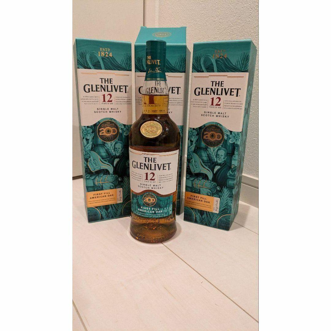 ザ・グレンリベット12年 200周年記念限定ボトル 12本 1本7000円