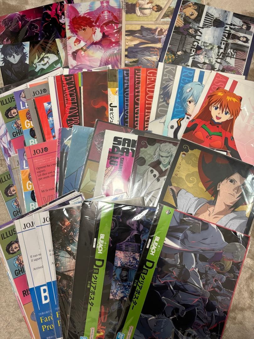 キャラクターグッズ アニメキャラ ポスター 大量 イラストボード まとめ売り