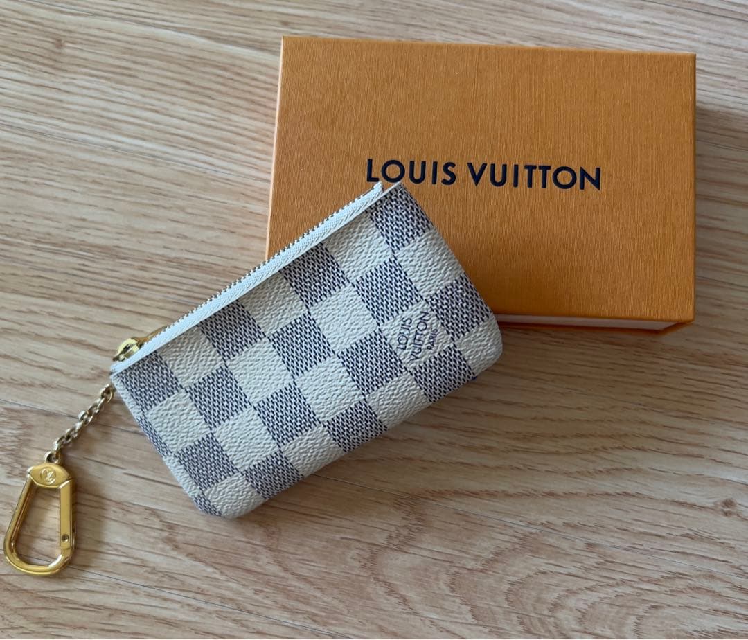 ヴィトン　アズール　ポシェットクレ　ケース　小銭入れ　N62659