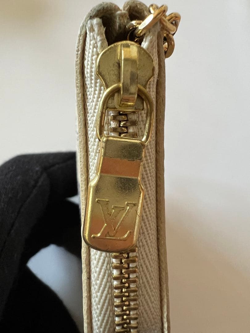 ヴィトン　アズール　ポシェットクレ　ケース　小銭入れ　N62659