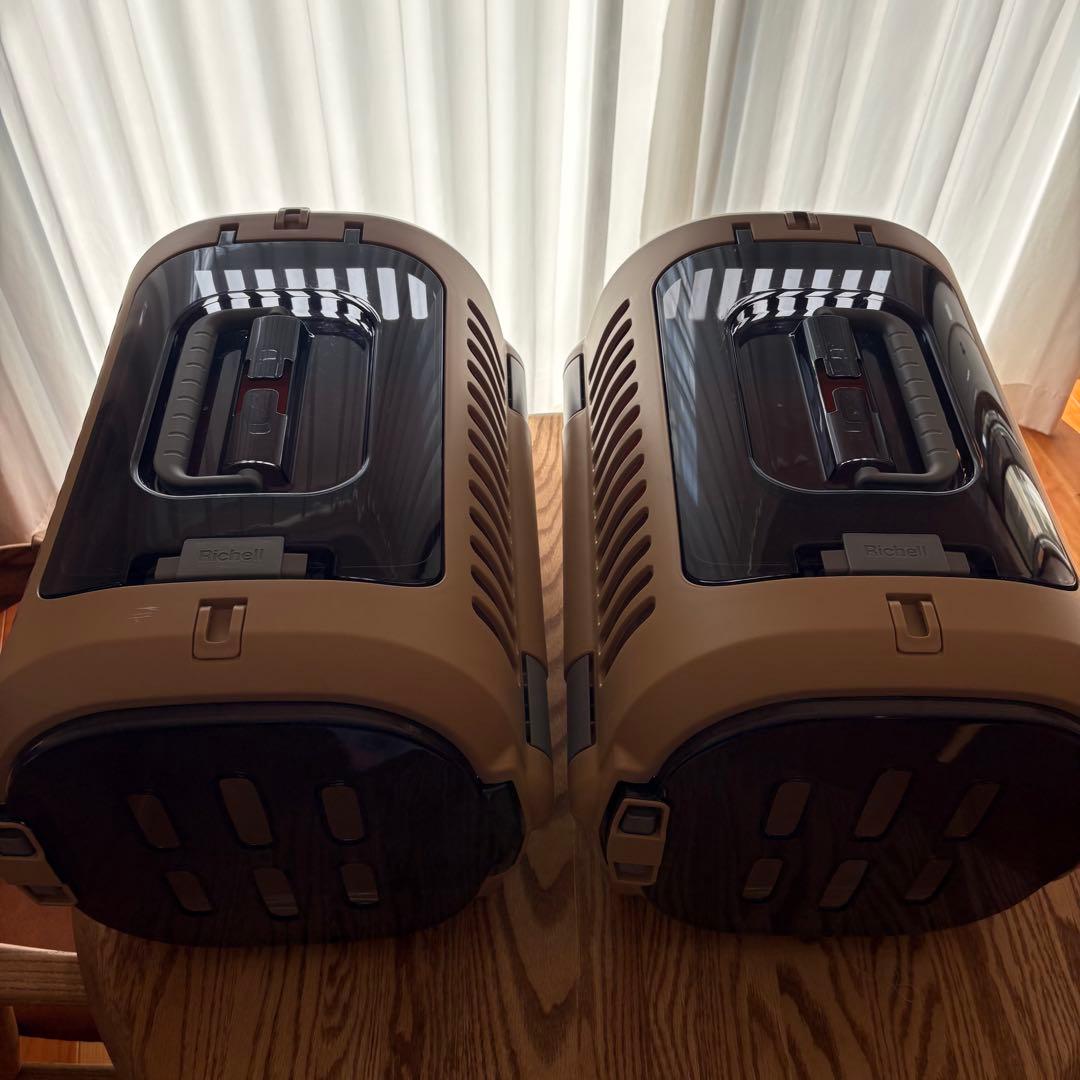 リッチェル キャンピングキャリー M ブラウン