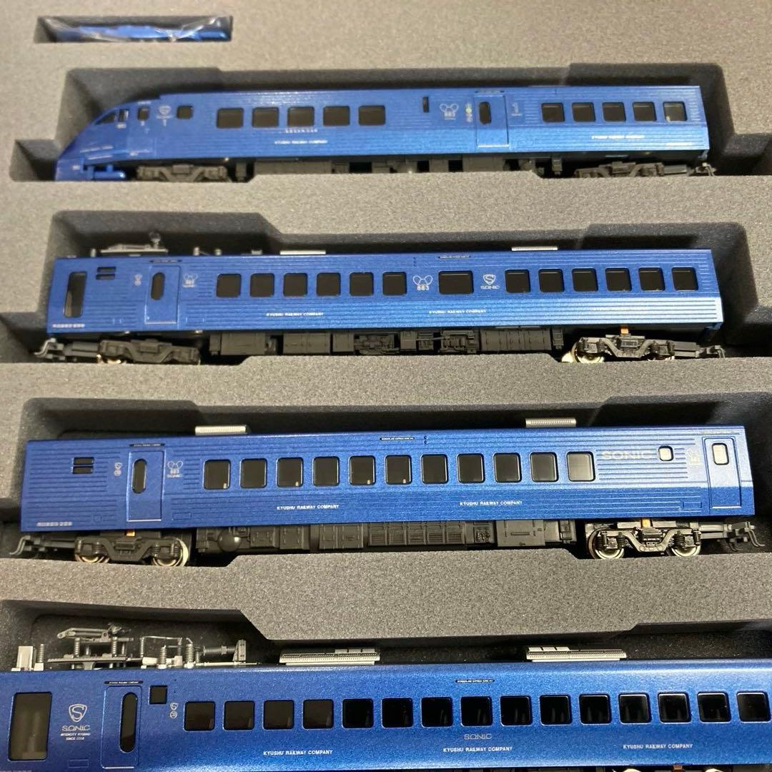 カトー　【883系「ソニック」リニューアル車 7両セット】【新品】