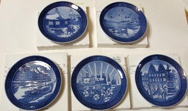 ロイヤルコペンハーゲン イヤープレート 18枚 まとめ売り