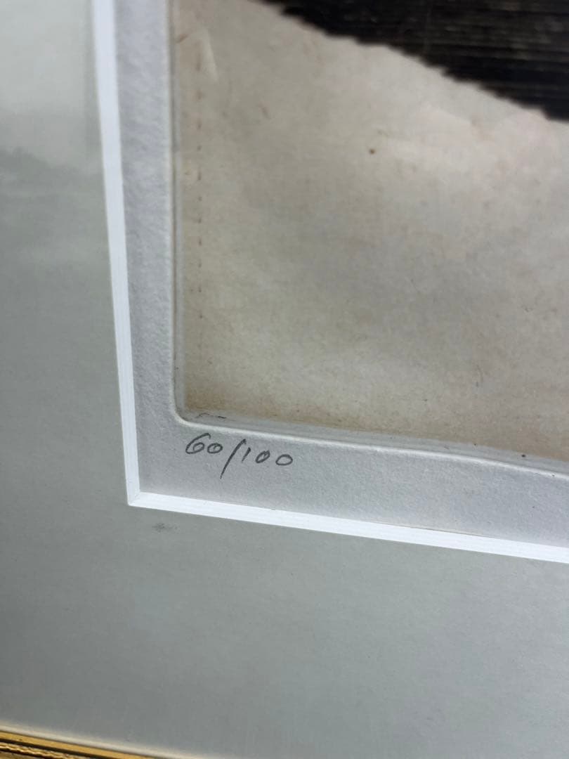 リトグラフ　クロード・ワイズバッシュ　「アマデウス」　直筆サイン　60/100