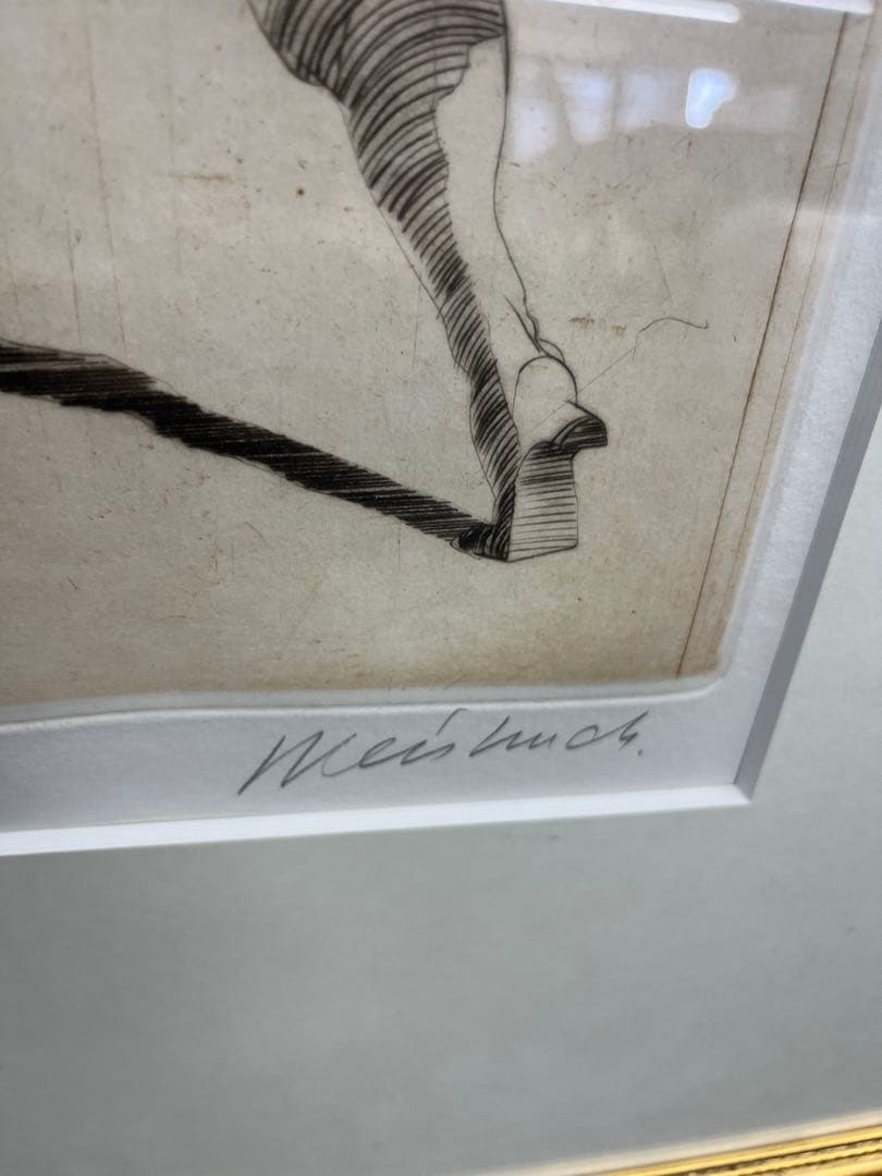 リトグラフ　クロード・ワイズバッシュ　「アマデウス」　直筆サイン　60/100