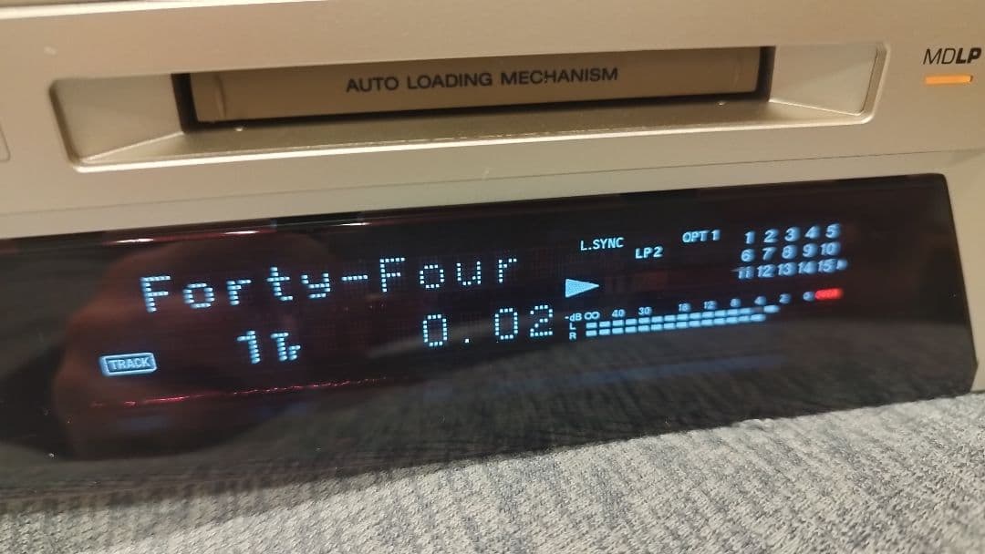 SONY MDデッキ MDS-JE770