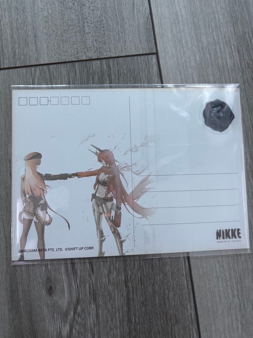 勝利の女神 NIKKE カセット型キーホルダー ホログラムガード ポストガード