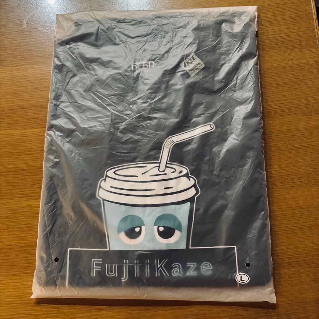 Fujiikaze 藤井風Tシャツ 黒　Lサイズ