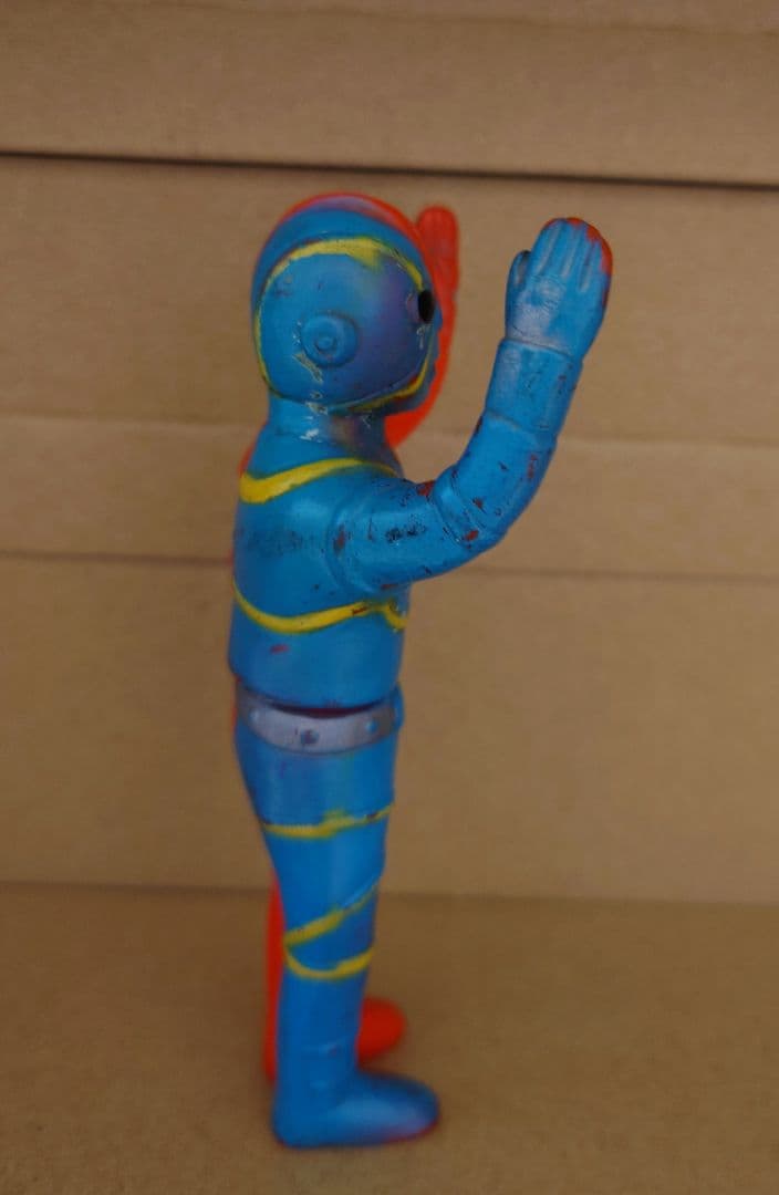 【当時物】【タカトク】【希少品】人造人間キカイダー ソフビ ☆11cm☆石森プロ