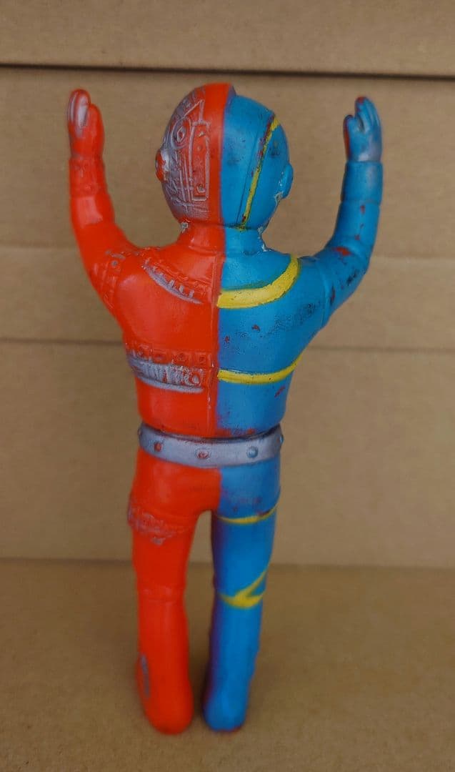 【当時物】【タカトク】【希少品】人造人間キカイダー ソフビ ☆11cm☆石森プロ