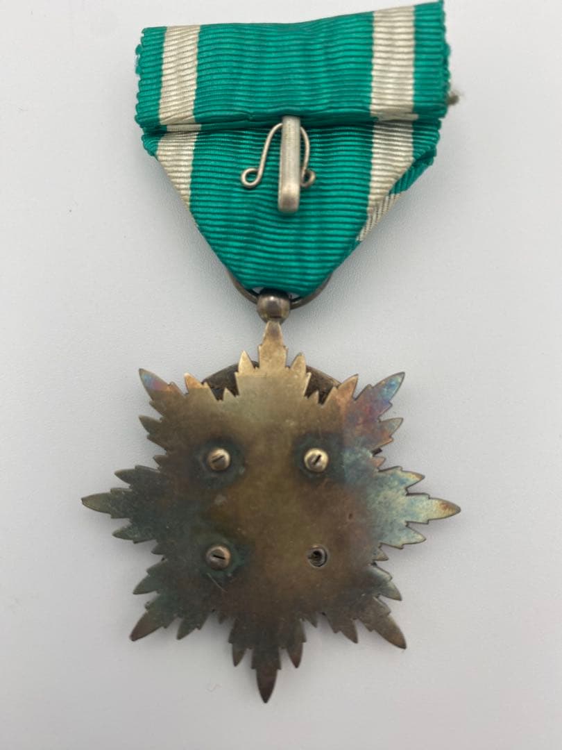 旧日本軍 功五級金鵄勲章 略綬 当時物 記章 勲章 徽章