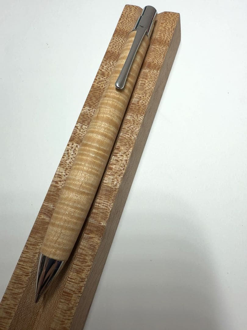 【専用】工房楔　フィーネペン　楓　ちぢみ杢　シャープペンシル