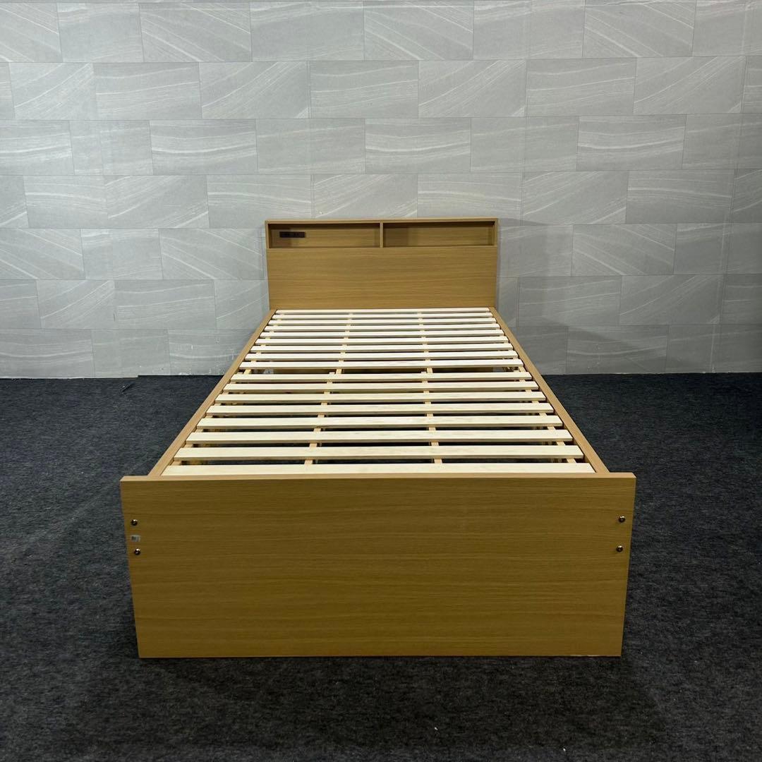 NITORI 跳ね上げすのこベッドフレーム JN-005 シングル d4371