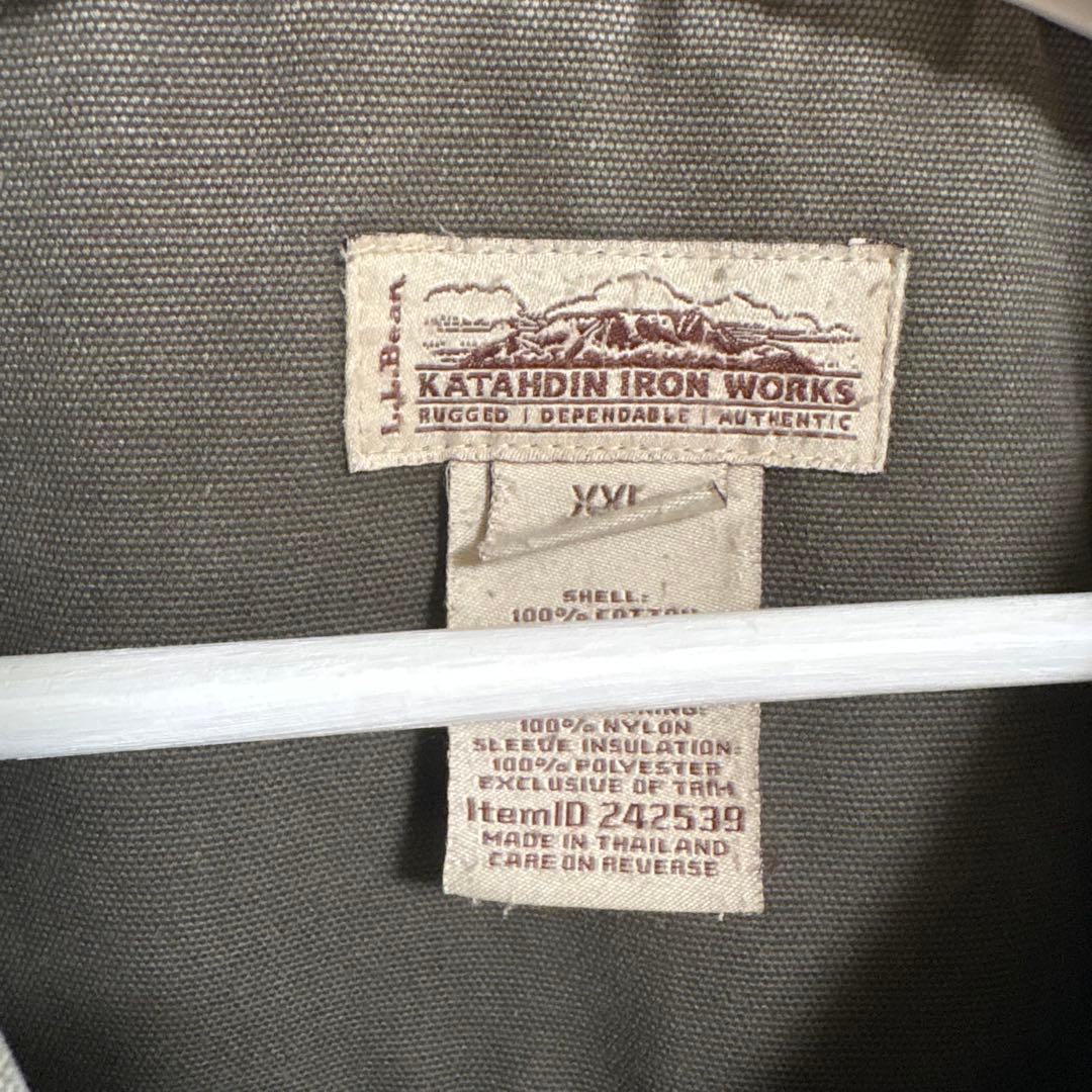 L.L. Bean ジャケット ワークジャケット キャンバス ダック地