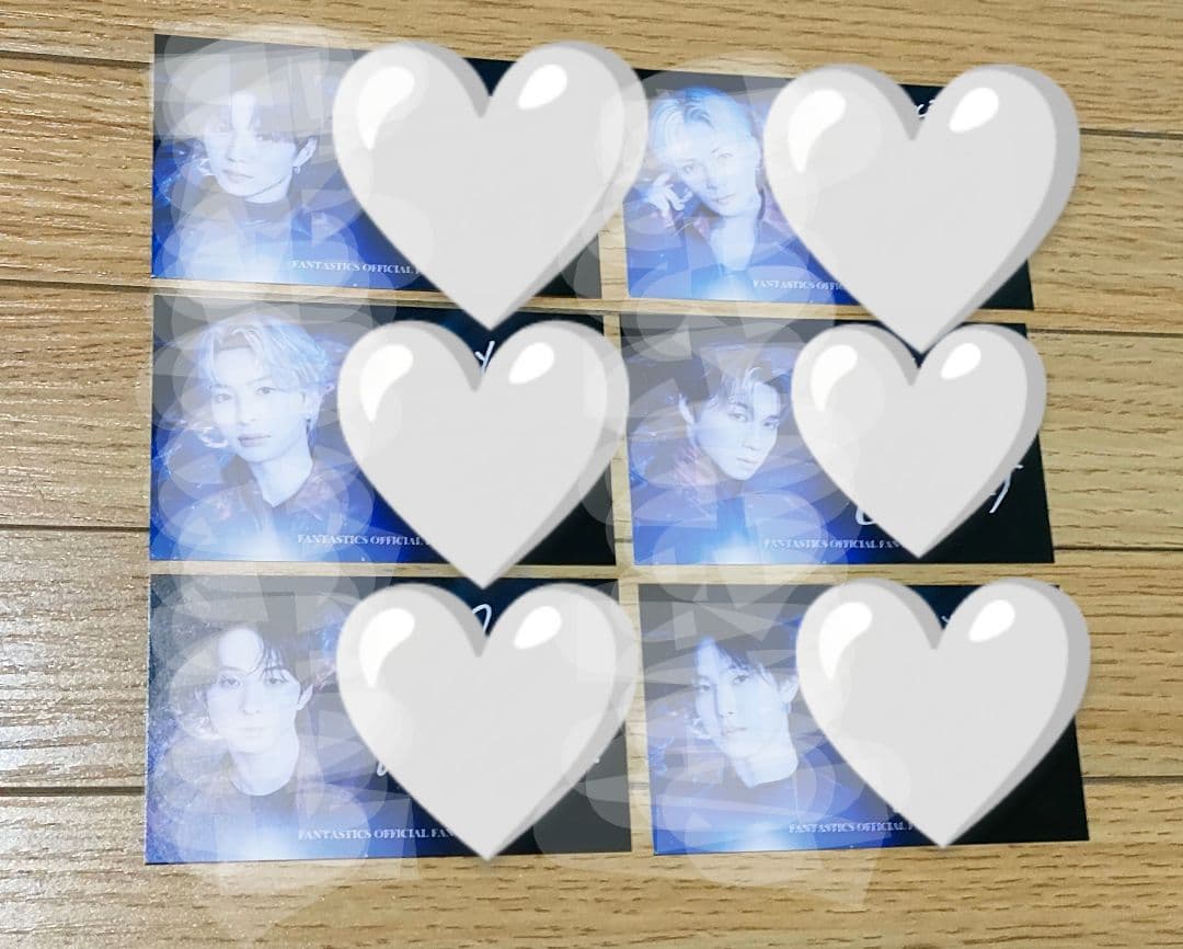 FANTASTICS ファンタ お渡し会 thankyouカード