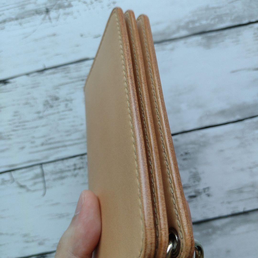 3層　ミドルトラッカー　ウォレット　財布　本革
