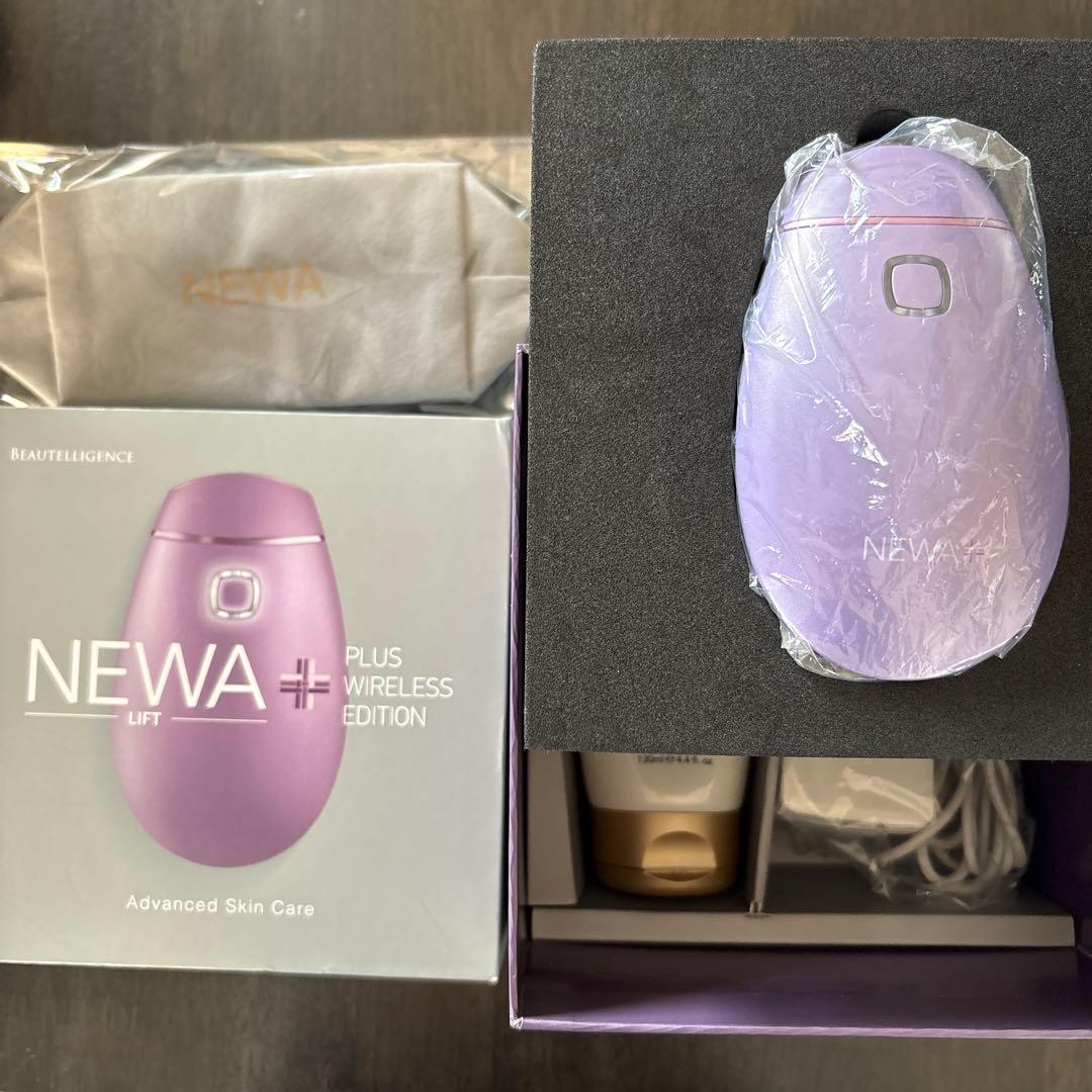 NEWAリフト+ 美顔器　コードレス　ライラック