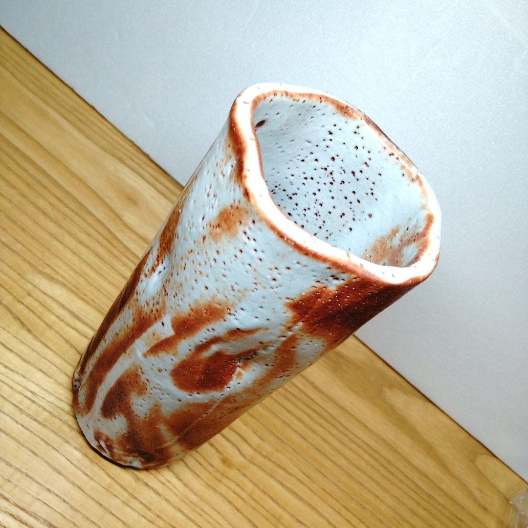 ☆ 人間国宝 加藤卓男 志野焼花入