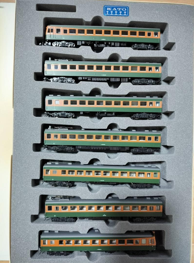 34　KATO 80系準急「東海・比叡」 7両　【まとめ値引】