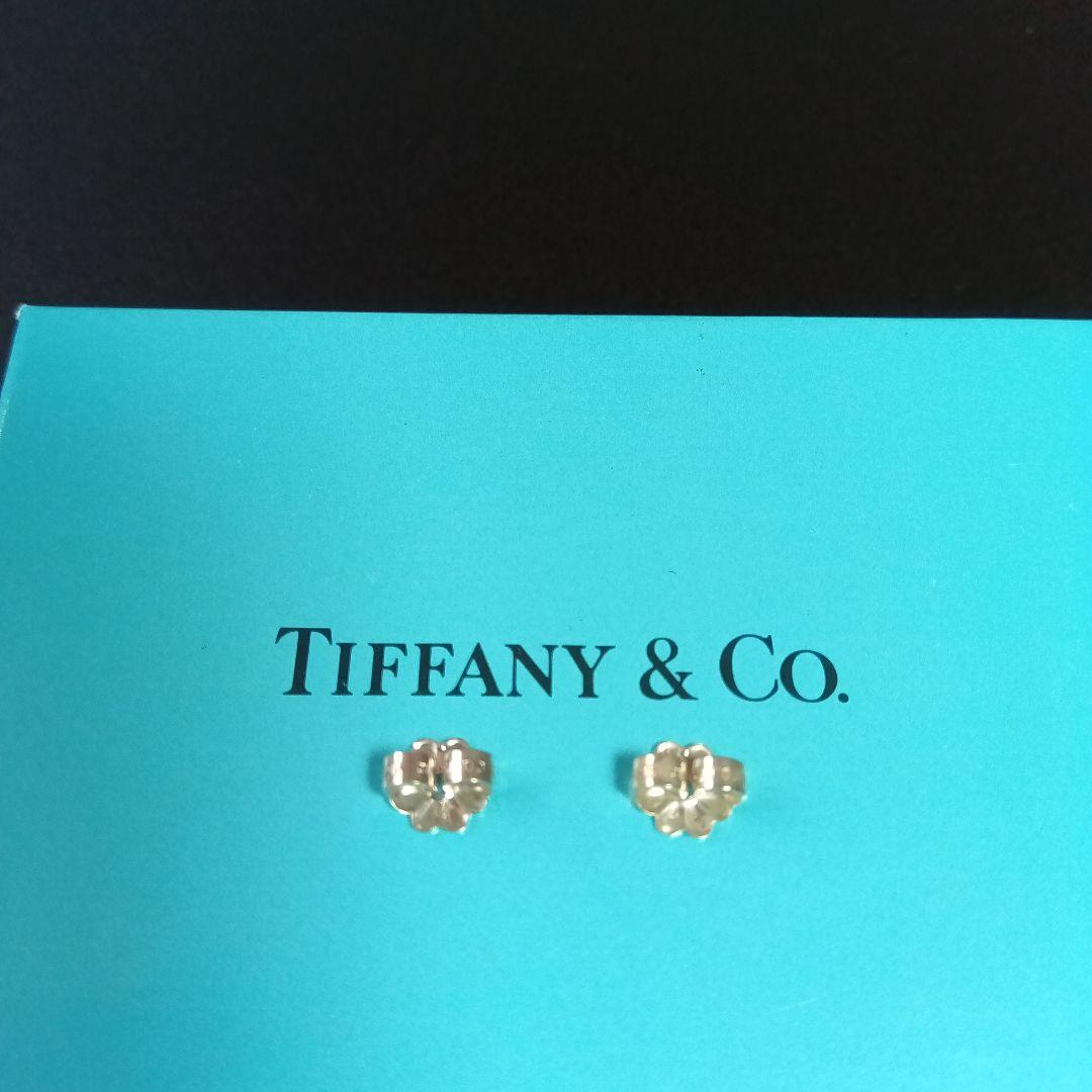 ☆美品☆ティファニー☆フルハ―ト　シルバーピアス925