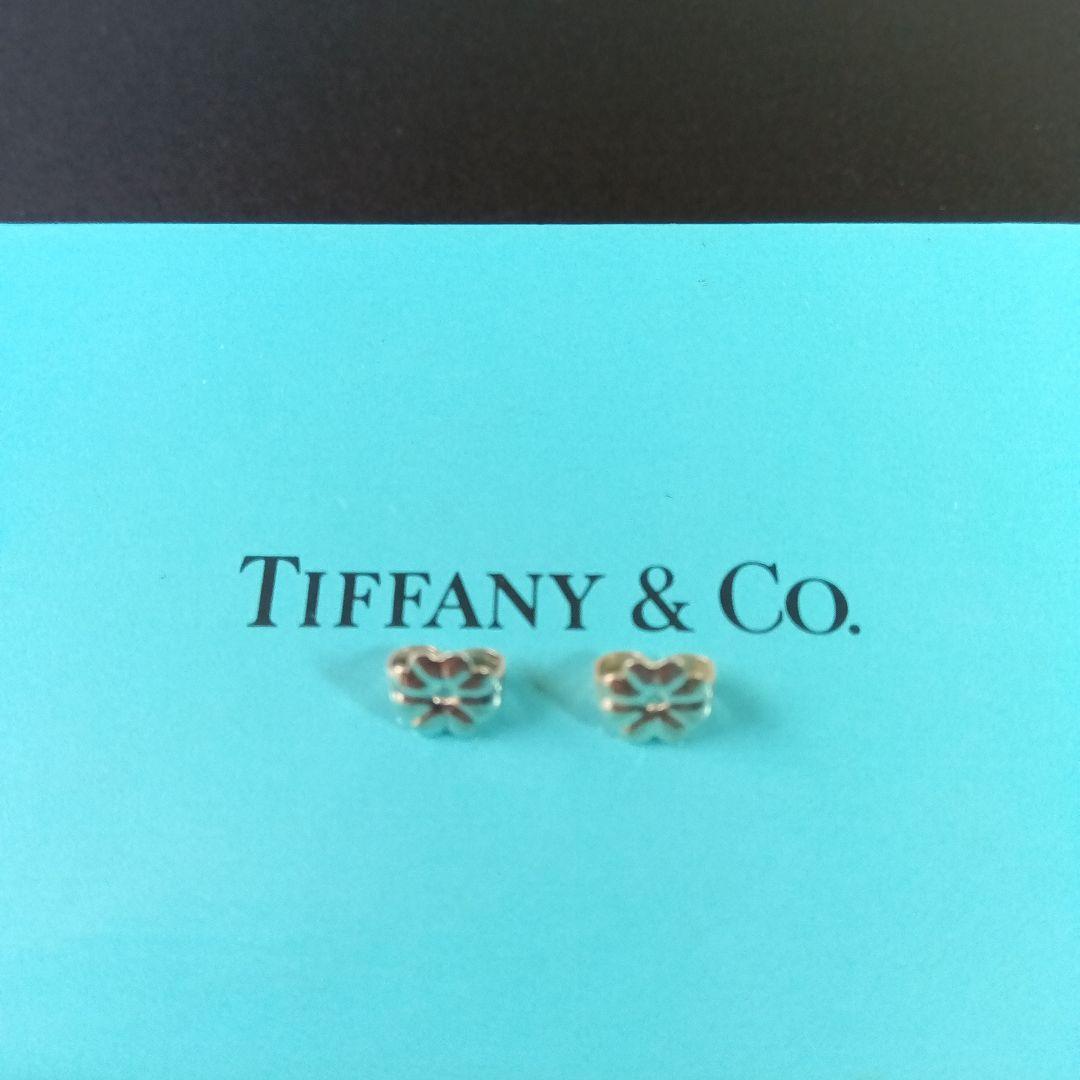 ☆美品☆ティファニー☆フルハ―ト　シルバーピアス925