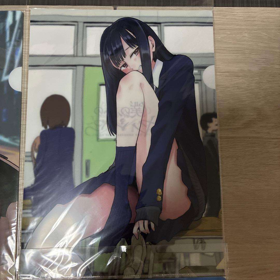 【公式完売】僕の心のヤバイやつ　クリアファイル　A＋B＋C＋D