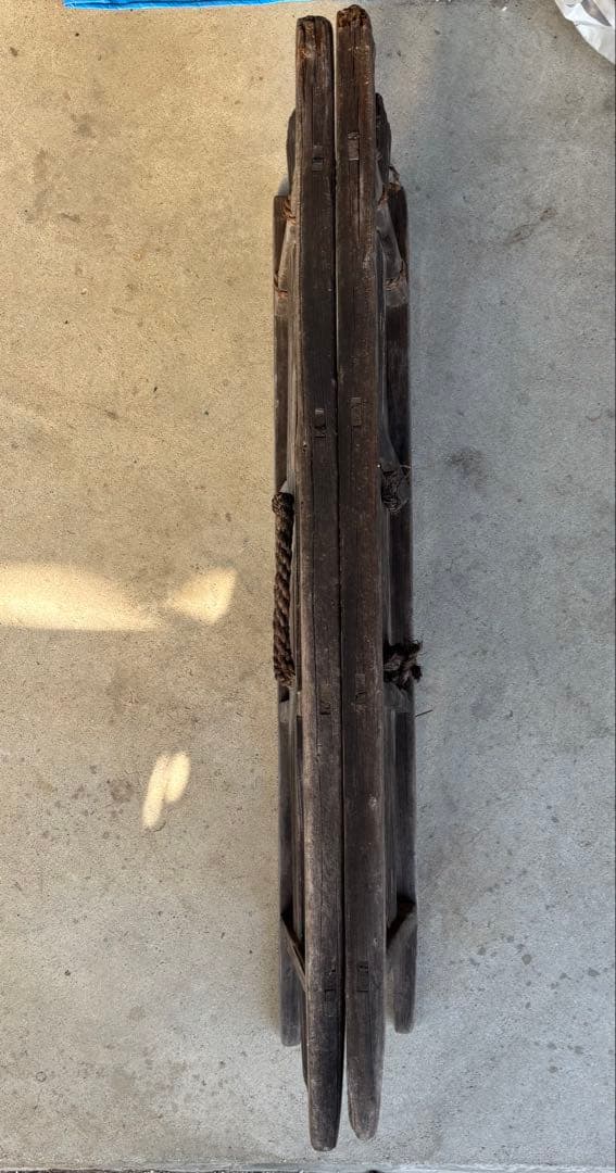 昭和レトロ農具　田下駄　民芸品　貴重品