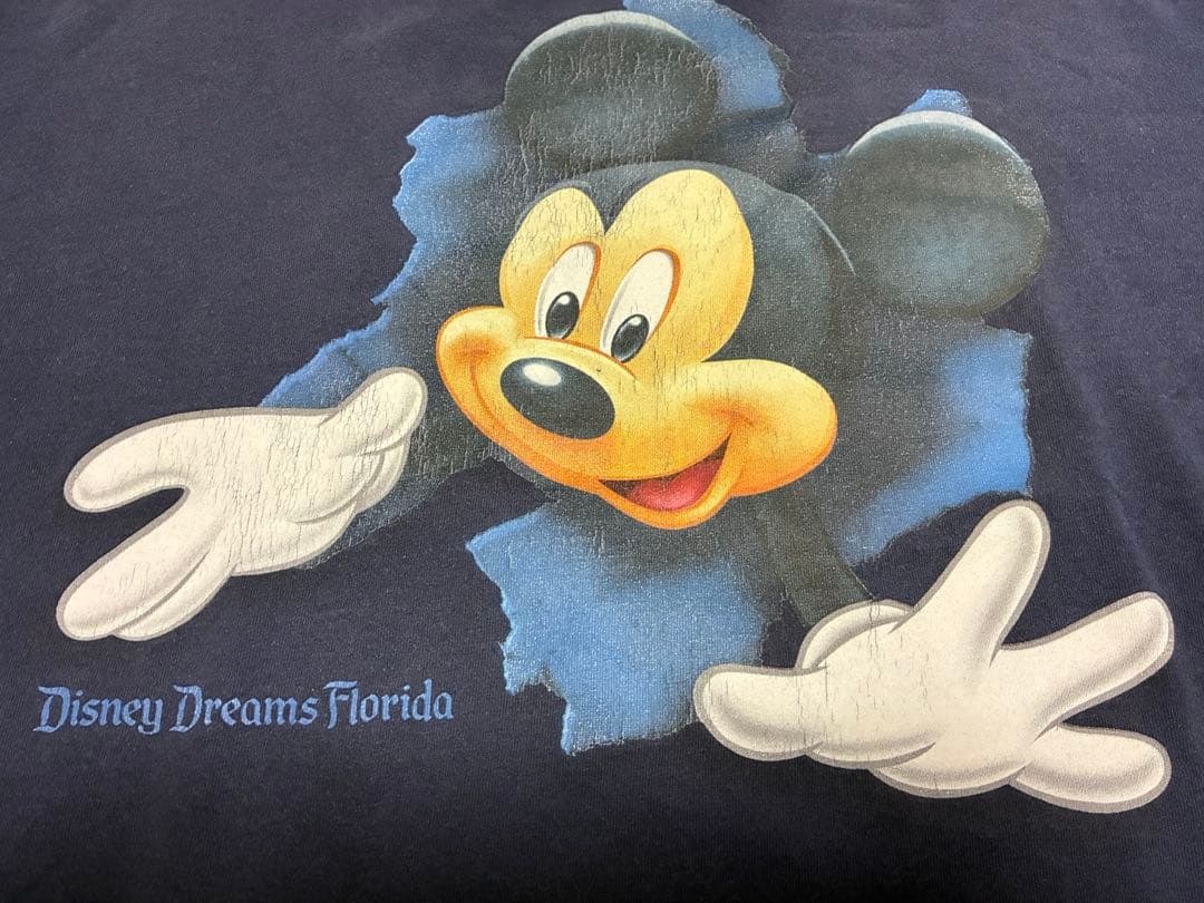 ヴィンテージ　Disney Mickey Mouse Tシャツ 90s XL