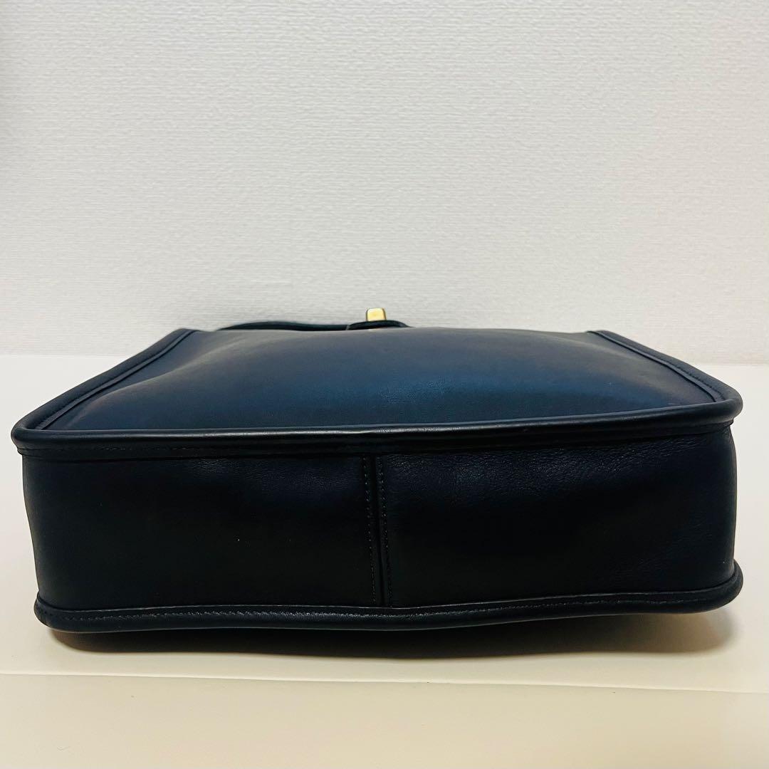 【激レア】OLD COACH USA製 ウィリスバッグ ブラック 肩掛け