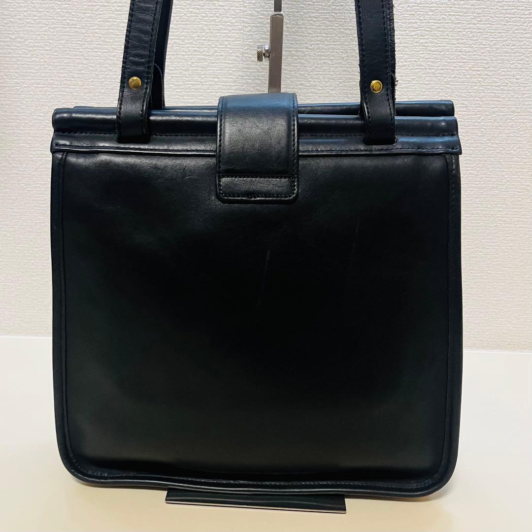 【激レア】OLD COACH USA製 ウィリスバッグ ブラック 肩掛け