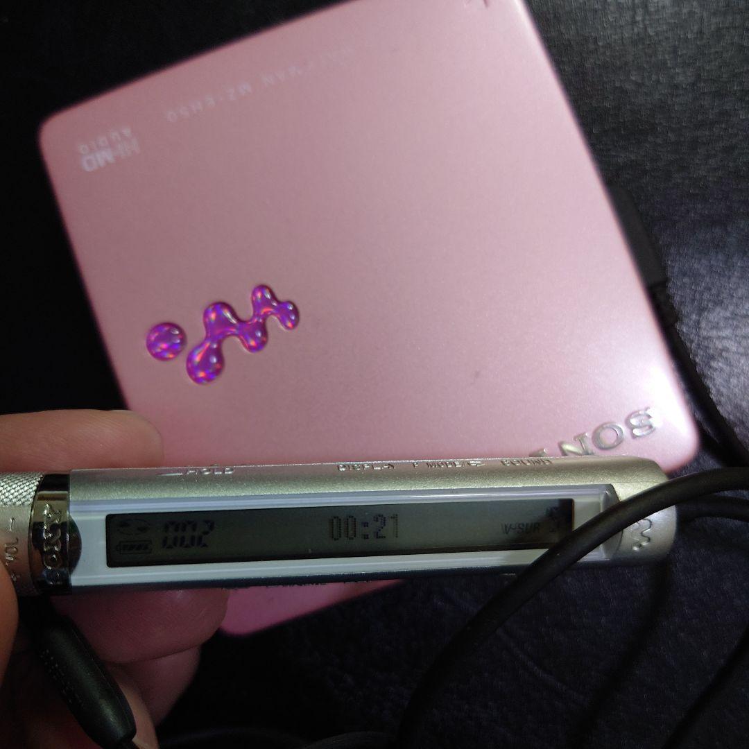 SONY ソニー MDウォークマン MDプレーヤー MZ-EH50 動作確認済