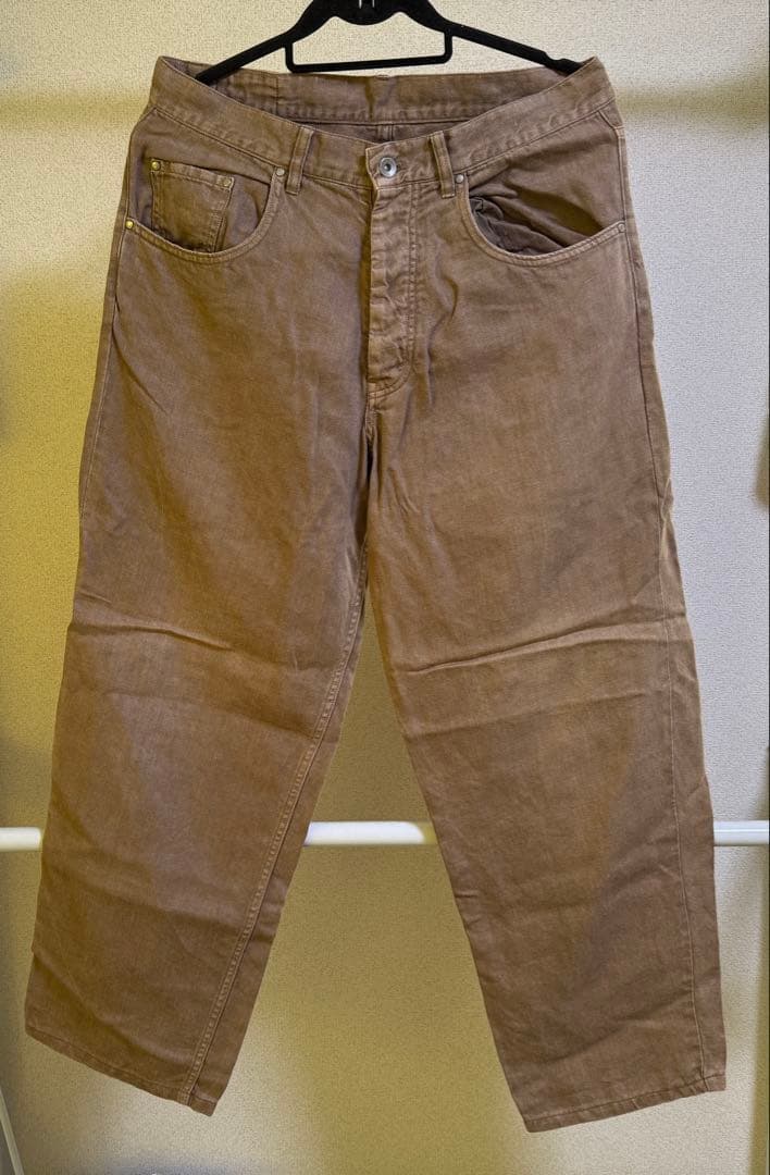 nest Robe CONFECT ブラウンチノパンボタンタイプファスナー