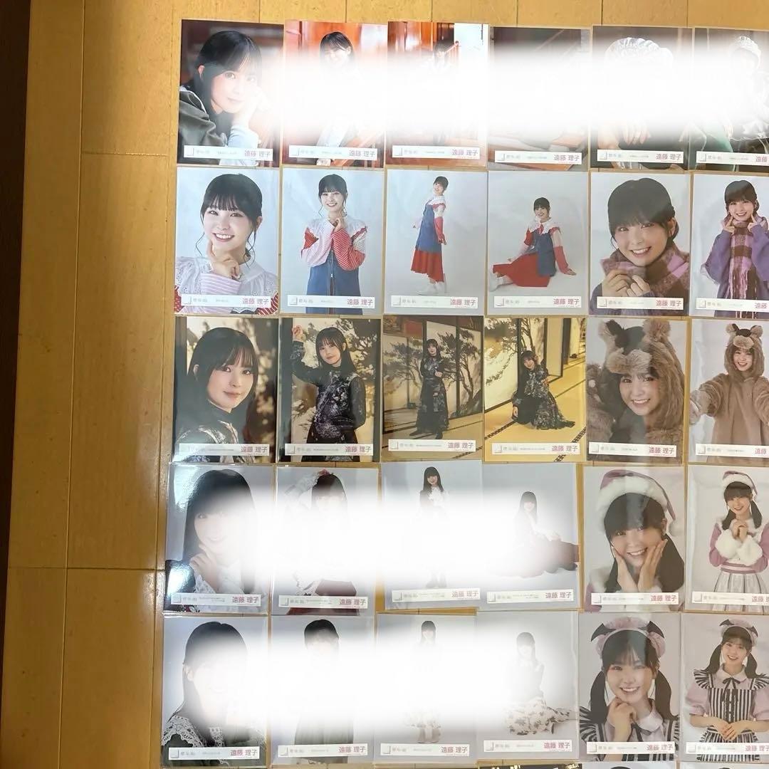 【最終値下げ】遠藤理子 生写真 34コンプ 櫻坂46