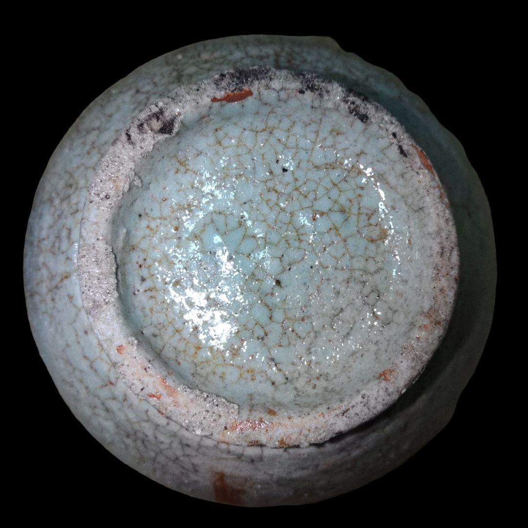 李朝　白磁徳利　一輪差し　骨董品