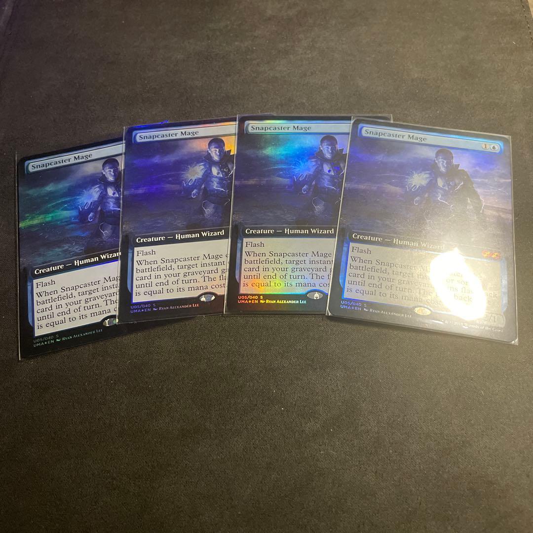 MTG 瞬唱の魔道士　拡張foil 4枚セット　UMA