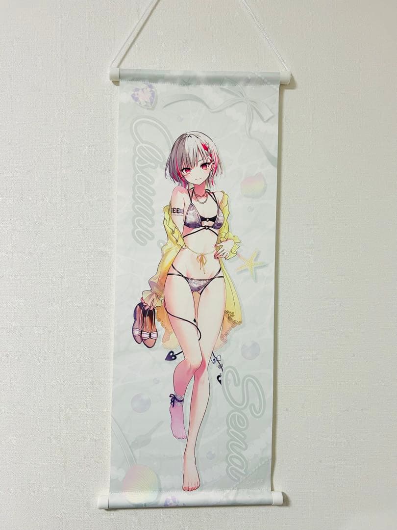 ぶいすぽ　空澄セナグッズ　タペストリー、ポストカード