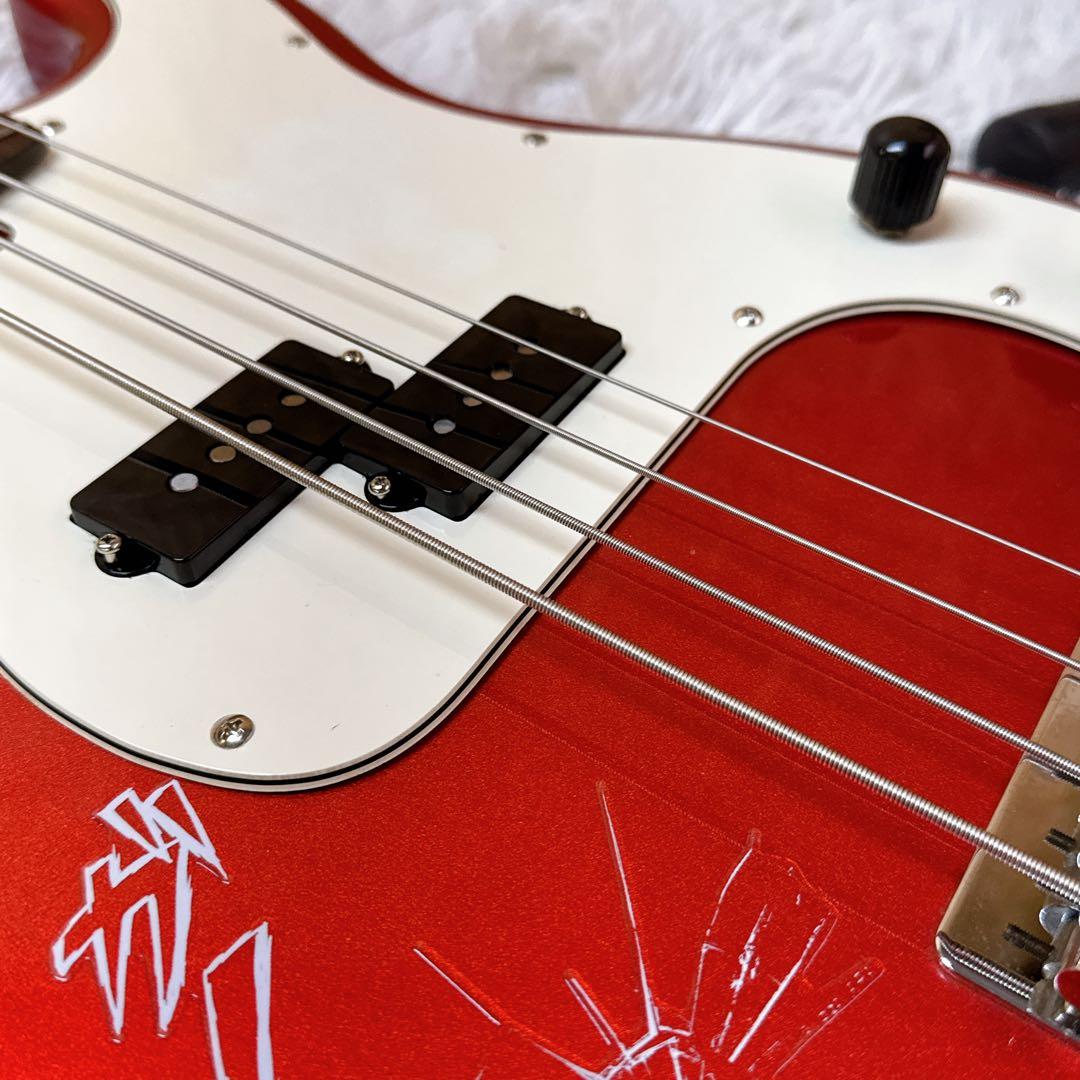 Bacchus バッカス PBタイプ プレシジョンベース 初心者向け レッド 赤