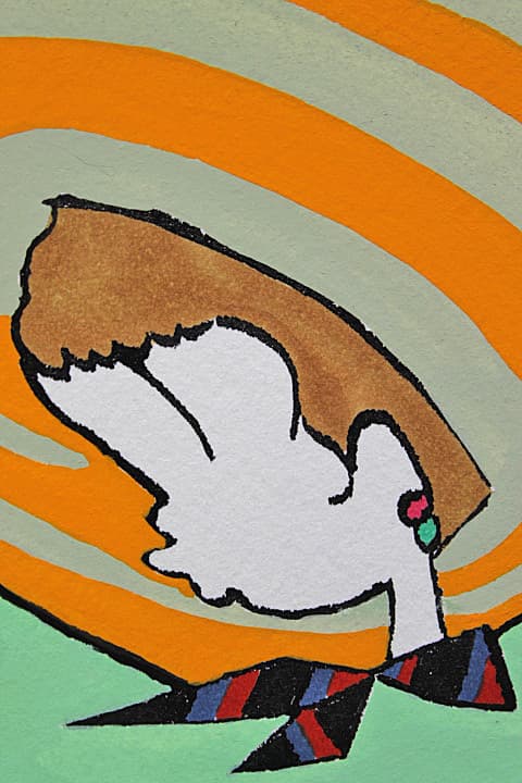 はらたいら【メキシコ】 原画 アクリル 2号