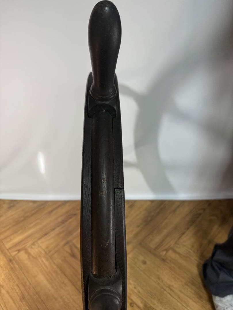 ◆舵輪◆直径約90㎝◆アンティークオブジェ◆木製◆大型◆操舵輪◆船舵◆舵◆