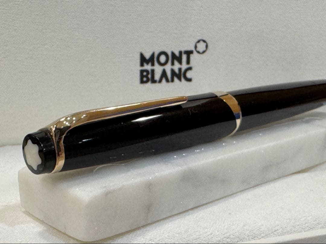【極美品】モンブラン万年筆 No12 1960s ペン先18c 750 ブラック