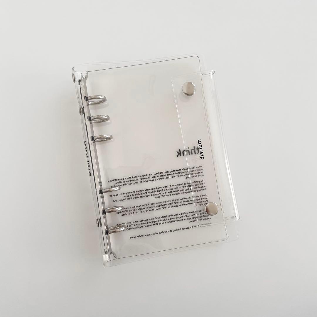 早い者勝　韓国　貯金　バインダー　カバー　A6 diarium 推し活 No.1